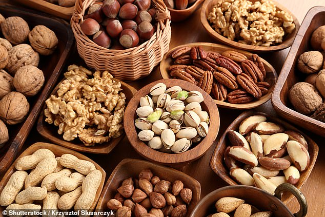 Replacing a daily egg with 25 to 28 grams of nuts can reduce the risk of developing or dying from cardiovascular disease by 17 percent, researchers conclude.  Some experts believe that the cholesterol in eggs is bad for the heart, although others say more evidence is needed to know for sure.  But anyway, nuts are known to lower cholesterol, making them a good alternative