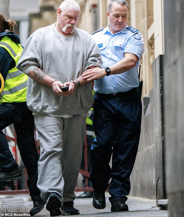 The court heard how Darren John Chalmers (pictured on Wednesday) murdered Annette Steward just hours after he was introduced to her in March 1992.