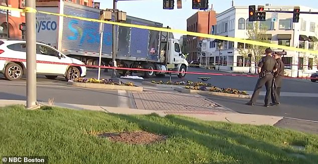 The family is still pursuing civil charges against the driver, who has not been named, after he struck the child as she walked to an art class at this intersection with a relative on May 9.