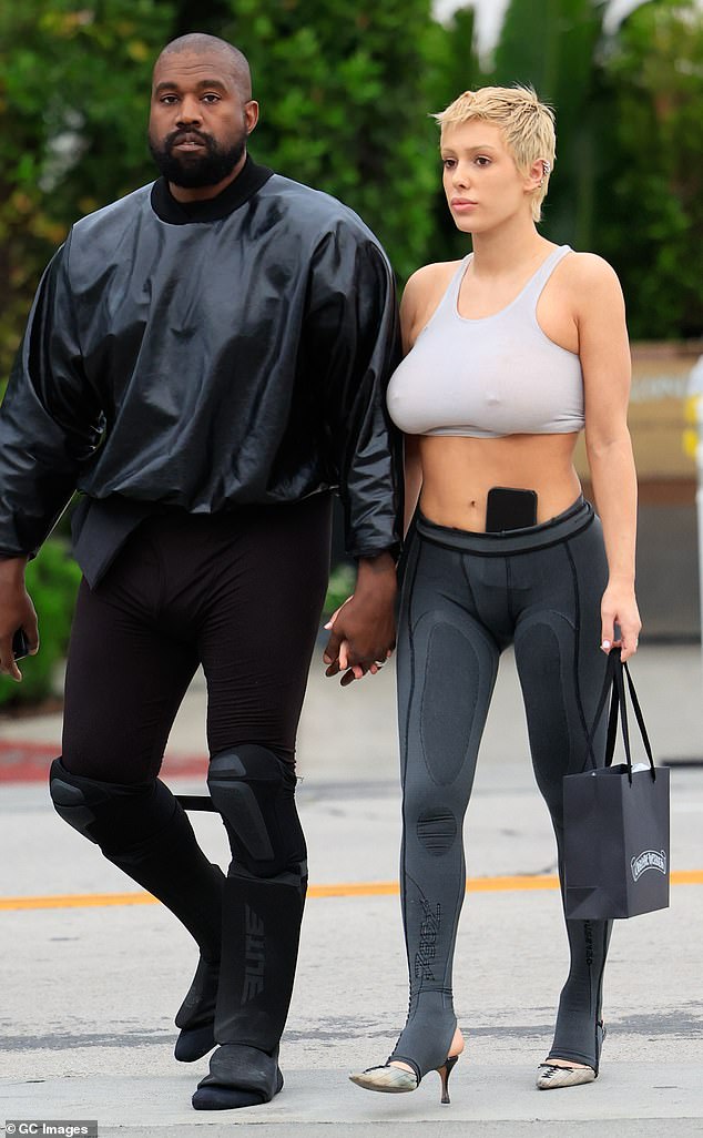 Kanye's wife Bianca Censori, 28, 