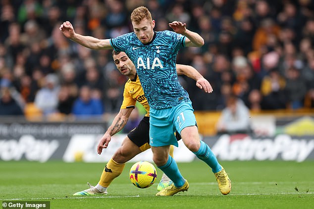 One Tottenham player and one Wolves player will wear the bodycam during warm-ups, with footage shared and broadcast by TNT Sports, which is broadcasting the match in Britain