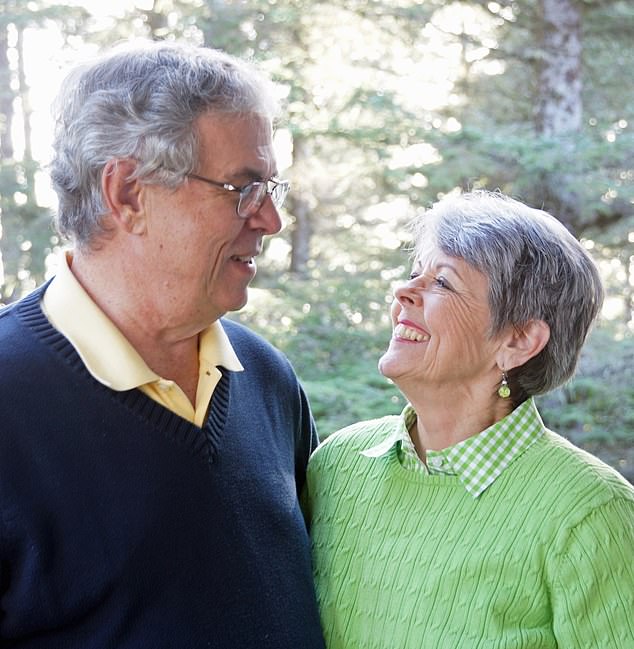 Wilson “Bo” Muhlheim, 79, is pictured above with his wife Nancy, also 79. The couple from Eugene, Oregon, rushed to the hospital twice after Mr. Muhlheim suffered a blockage in his intestine.  He says there is no explanation other than Ozempic, which he started about a year ago