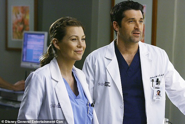 Pompeo and former co-star Patrick Dempsey – who was crowned People's Sexiest Man Alive of 2023 – left millions of viewers captivated by their red-hot romance for a decade on ABC's hit medical drama Grey's Anatomy