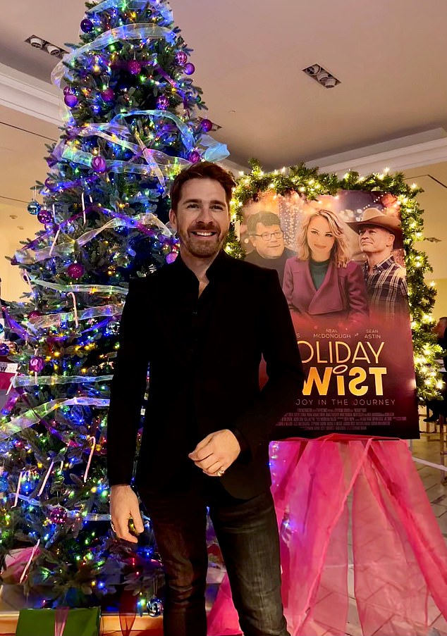 Hugh Sheridan is back to spread some Christmas magic with his new movie, Holiday Twist