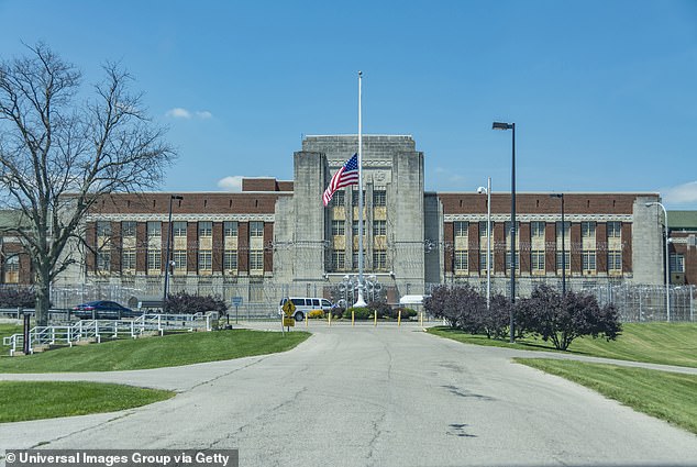 DailyMail.com was previously told that the criminally convicted matriarch of Chrisley Knows Best 'cries all day every day' in her prison in Lexington, Kentucky (pictured)