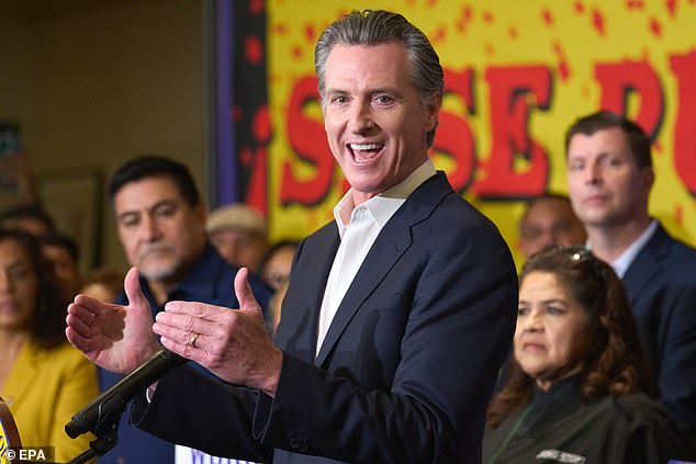 Californians are fleeing Governor Gavin Newsom's state in large numbers