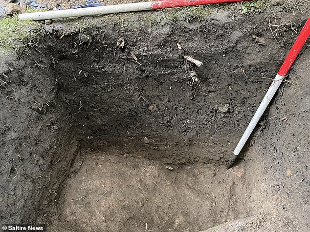 History: Archaeologists say the road was built by the Roman armies of General Julius Agricola in the 1st century AD and would have been connected to a ford across the River Forth