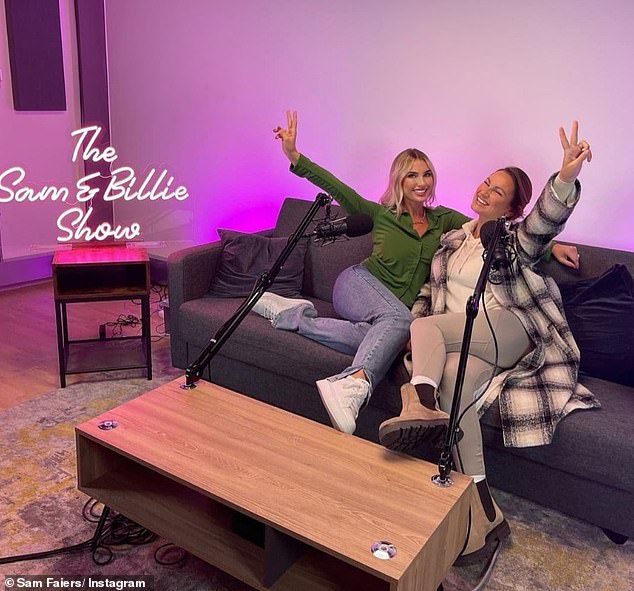 Sisters: Sam Faiers and Billie Shepherd are set for a huge payday after signing a multi-million deal for their podcast with Amazon