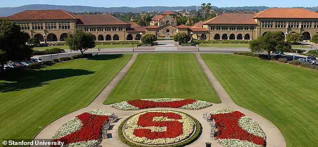 A new report revealed that government agencies collaborated with Stanford University (pictured) and other colleges to create a 'disinformation group' to censor speeches ahead of the 2020 election