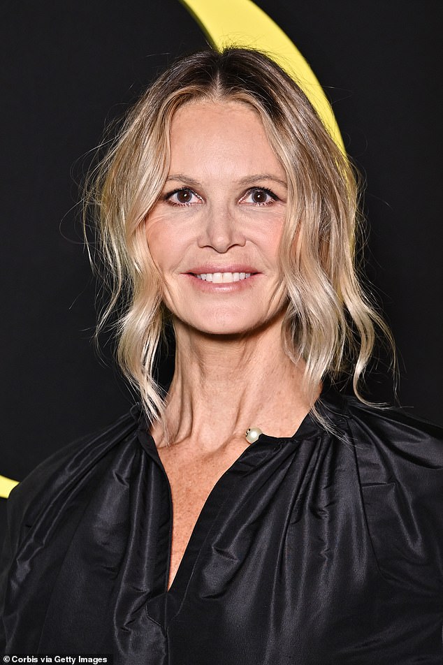 Age-defying beauty: Her sexy sunset photo comes after Elle confirmed she uses fillers and Botox to maintain her ageless skin tone.