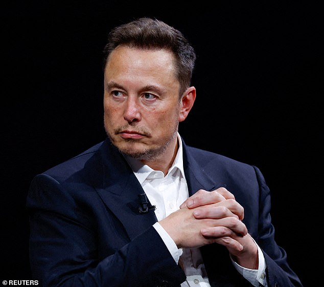 Elon Musk (pictured) allows 'viciously anti-Semitic' and Islamophobic posts to remain on