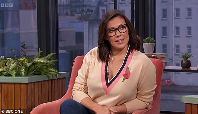 Heartbreaking: Emotional Kym Marsh revealed her father could receive chemotherapy for longer as she gave a worrying update on BBC Morning Live on Thursday