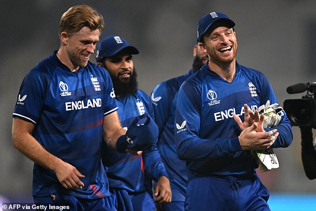 David Willey, pictured left next to Jos Buttler, will retire after this World Cup campaign