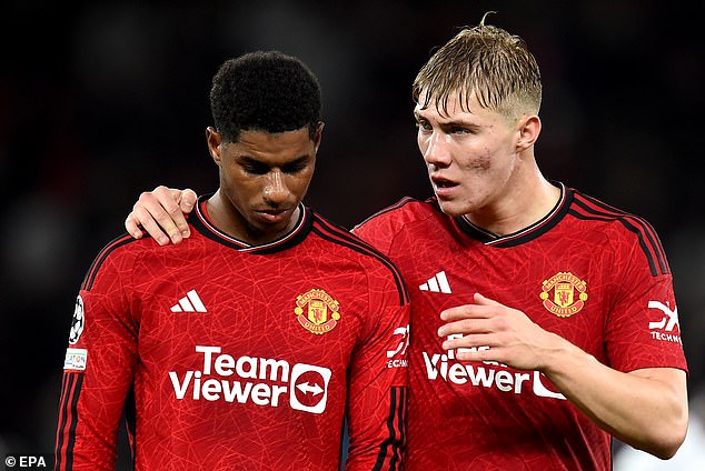 Erik ten Hag has warned Rasmus Hojlund, Marcus Rashford and the Man United striker that they must 'step up'