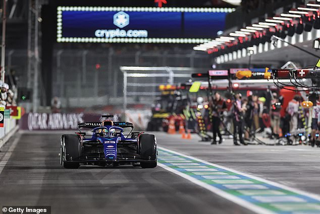 The second practice of the Las Vegas Grand Prix started at 2:30 am on Friday