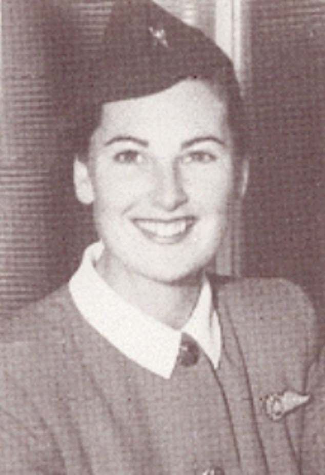 Known to a generation of radio listeners in Adelaide, Witcombe rose to fame in the 1970s with a talkback show on 5DN (now Cruise 1323) after a long career as a flight attendant with Ansett Airlines (pictured in the 1950s)