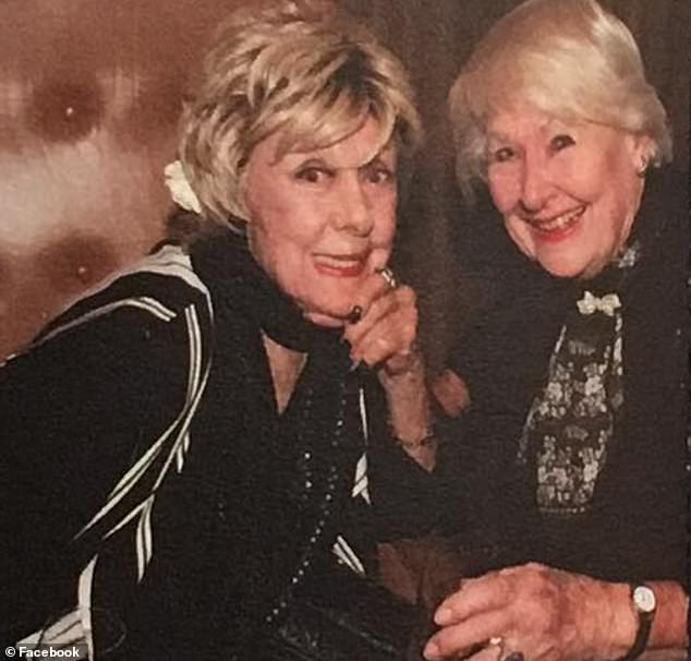 Beloved Australian broadcaster Nan Witcombe (right) has died aged 95