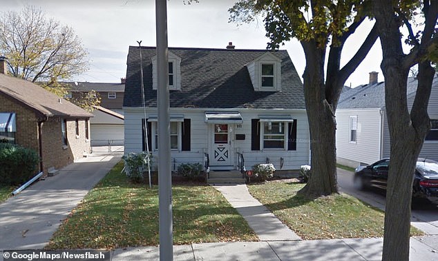 According to a new report, the bedroom in the house, seen here, where the boys were kept inside, had feces on the floor and 'all over the walls' and boarded up windows