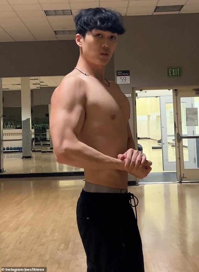 Joe Chu, a Los Angeles-based fitness coach, has documented his 'realistic' weight loss journey on TikTok, where he has more than 500,000 followers