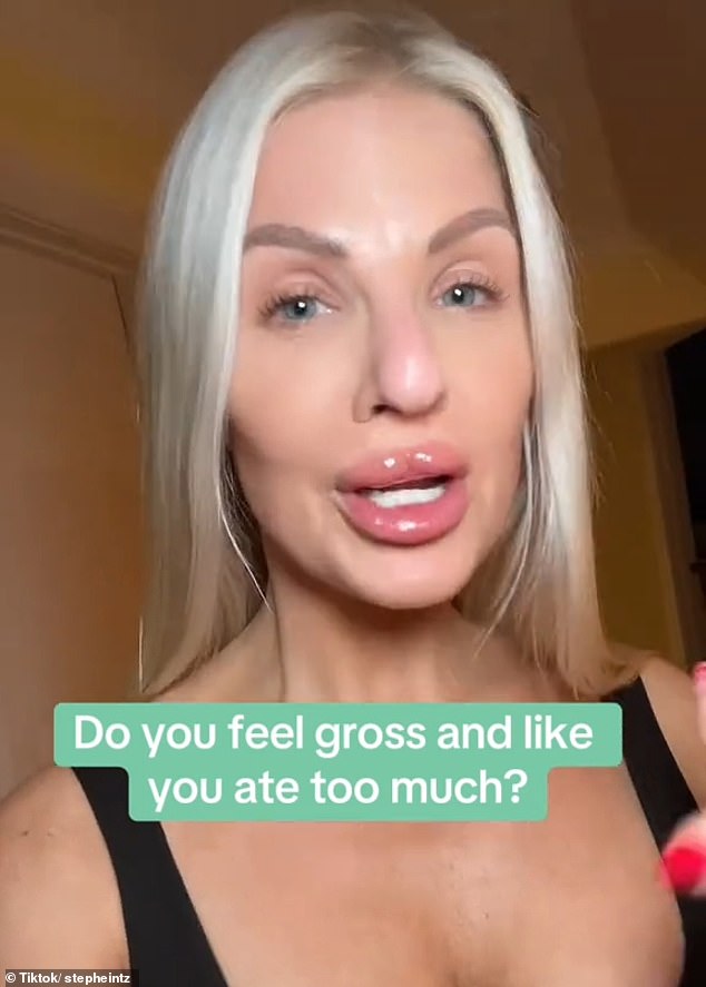 Fitness influencer Steph Heintz, 36, from New York, detailed her four-step approach to bulking up after Thanksgiving in a recent TikTok video