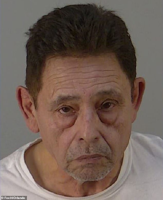 John Paul Sandoval, 70, has been charged with domestic violence against a person 65 years or older