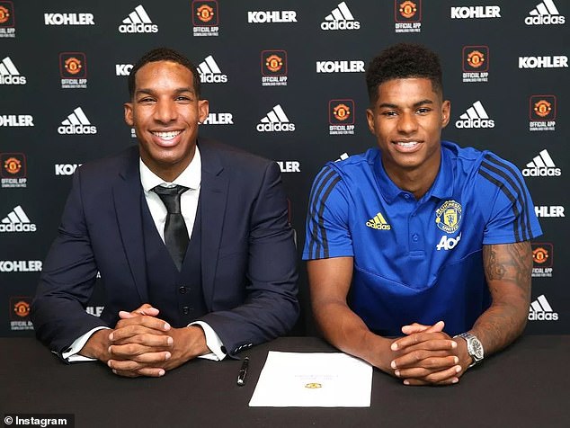 Dane Rashford – brother of Marcus Rashford – is accused of 'slapping' his girlfriend in the face after searching her phone for text messages from another man (Picture: Dane and Marcus Rashford)