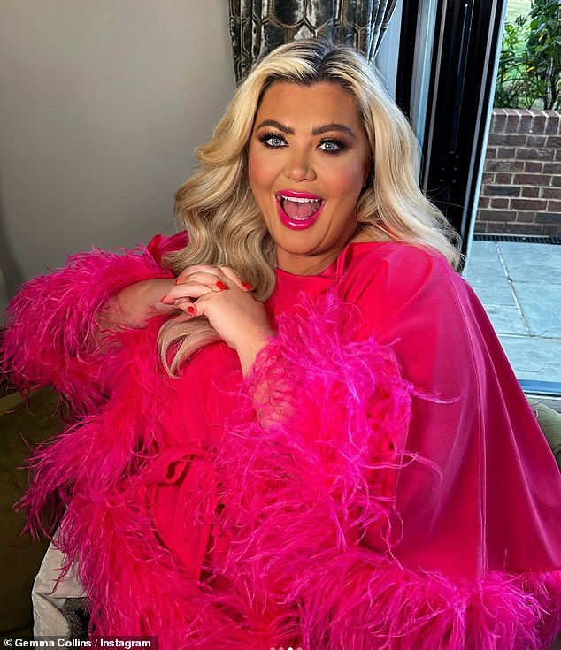 Gemma Collins, 42, has admitted that the cost of living crisis has forced her to 'stop eating caviar' because of the high cost