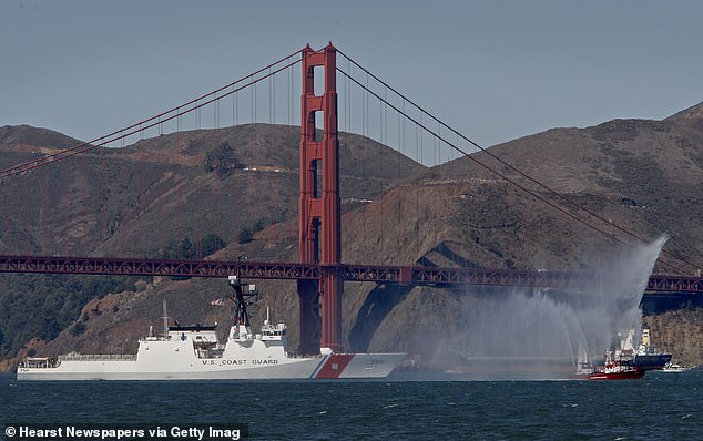 US Coast Guard pictured.  Crews have called off the search for missing 54-year-old man after scouring a 100-square-mile area without any signs