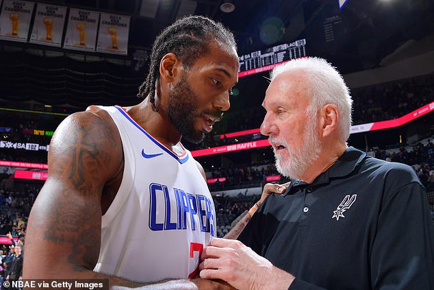 Kawhi Leonard played seven seasons under Popovich and won one championship