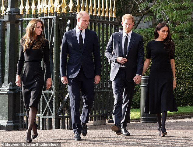 The royal author, whose new book Endgame is released at midnight tonight, said the two couples had not spoken since the Sussexes' controversial comments about the royal family's treatment of Meghan.