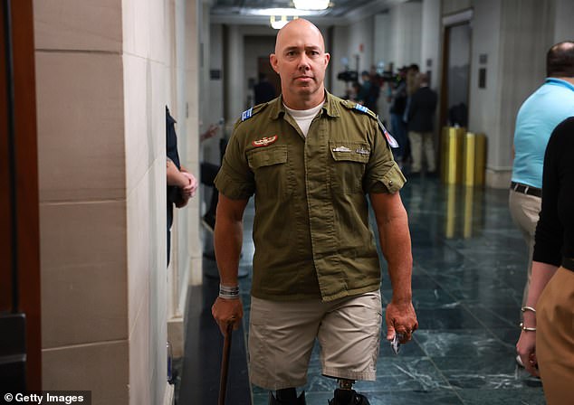 Florida Republican Rep. Brian Mast compared Palestinians to Nazis and said 