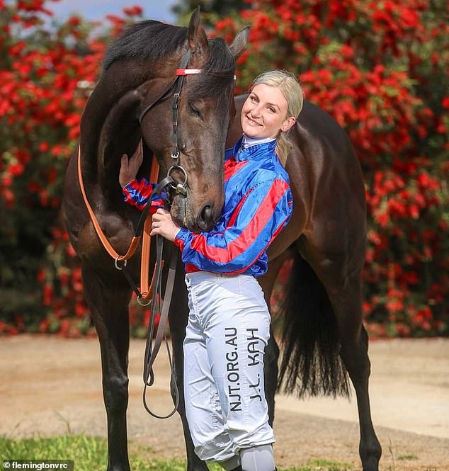 Jamie Kah looks set to become the second woman to win the Melbourne Cup on Tuesday