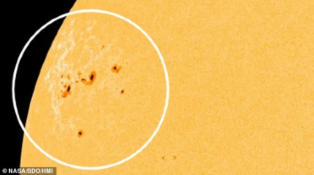 Scientists have discovered an 'archipelago' of sunspots on our star's surface that could shoot violent energy explosions towards Earth