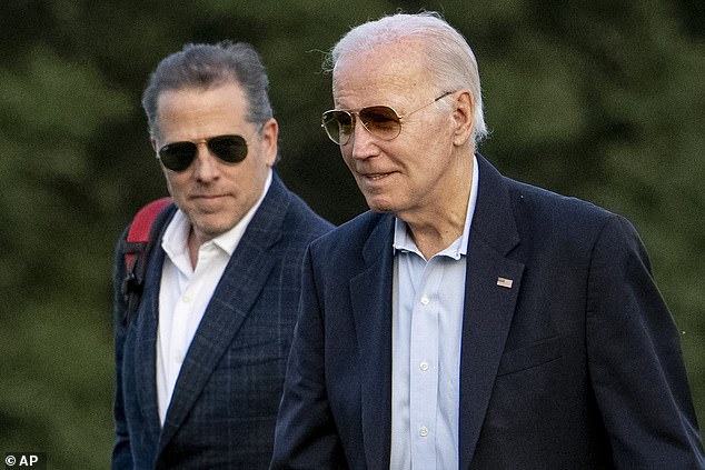 Hunter Biden Claims His Addiction Is 'Weaponized' to Attack His Father, President Joe Biden – The Two Men Together in June