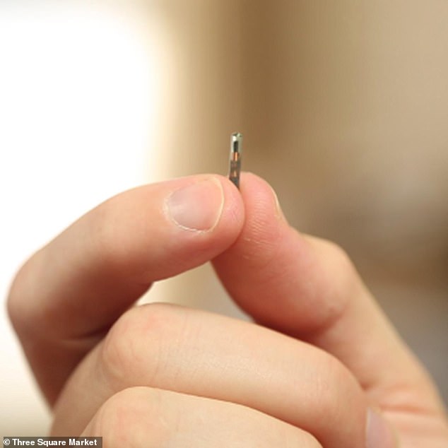 The chip this teen had inserted between her shoulder blades was almost certainly too small to contain a GPS tracker