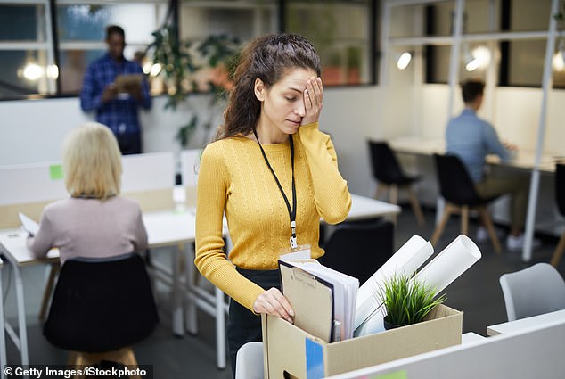 Psychologist Arouba Kabir Pathan told FEMAIL: 'To dream of being demoted means the fear of losing job security.'  (stock image)