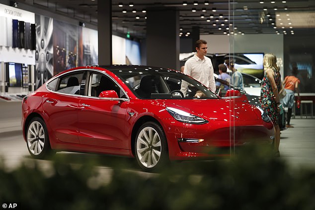 The Tesla model is the car the woman's 14-year-old son asks for as a gift.  It was unveiled in 2016 and the 2023 Model 3 refresh design was announced last September