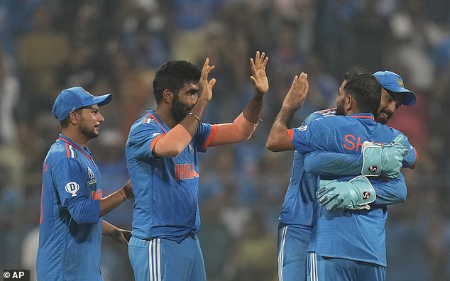 India reached the World Cup final on Wednesday by beating New Zealand by 71 runs