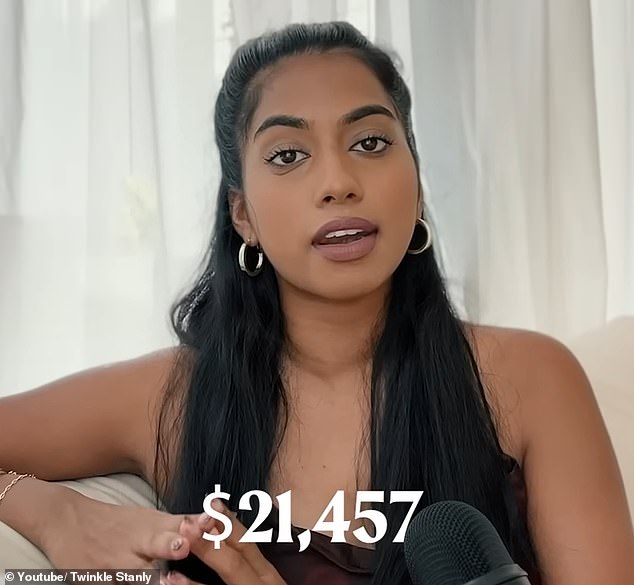 An influencer has revealed the staggering amount of money she made in one month after growing her following just by 'playing big money'