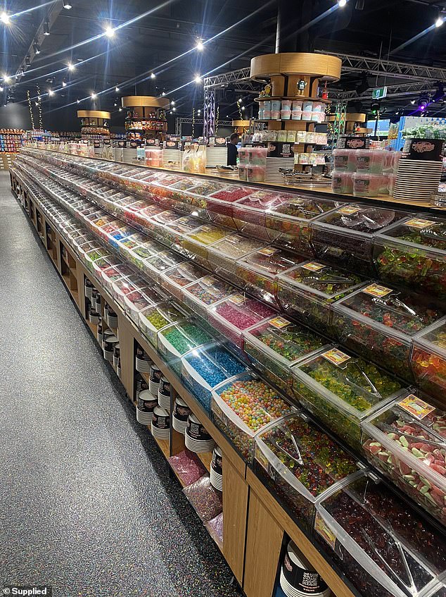 A beloved Australian brand has just launched the country's largest ever lolly shop in a major city - with more than 30,000 types of sweets on offer