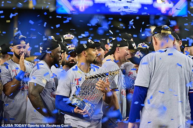 The Texas Rangers clinched their first-ever World Series title on Wednesday night