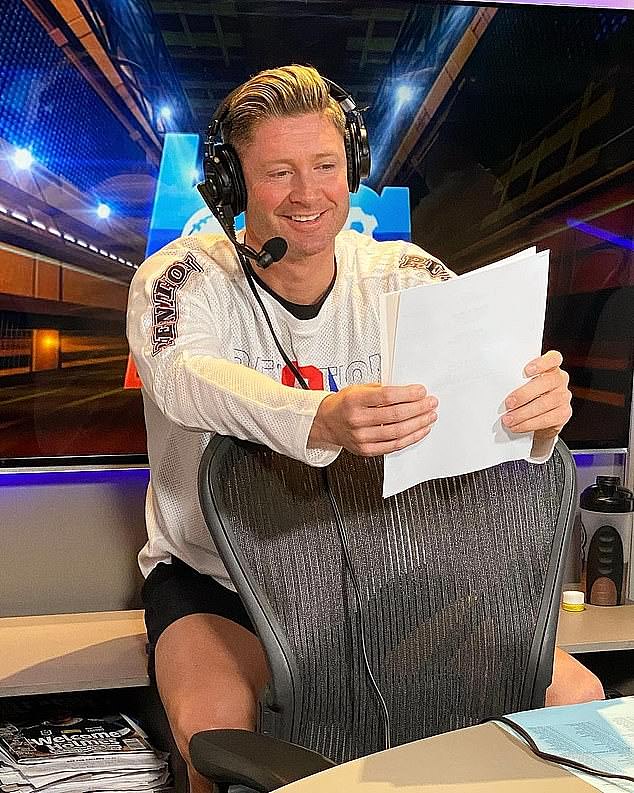 Michael Clarke (pictured) will keep his radio job after his trainwreck interview with A Current Affair last week, according to a new report