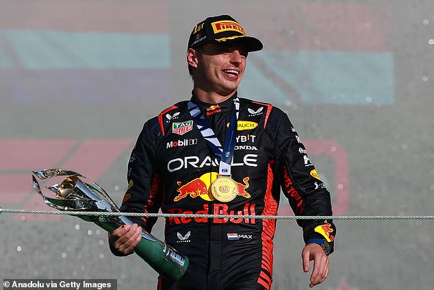 Max Verstappen will be in action on Sunday after a victory in Mexico last weekend