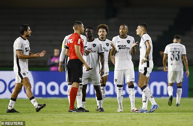 Botafogo are in a nightmare situation after blowing a 14-point lead at the top of Brazil's top division and being overtaken by Palmeiras in the title race