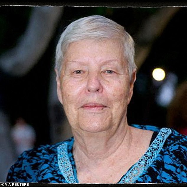 Hanna Katzir, 77, was released along with twelve other Israelis brought to Gaza after the October 7 attacks