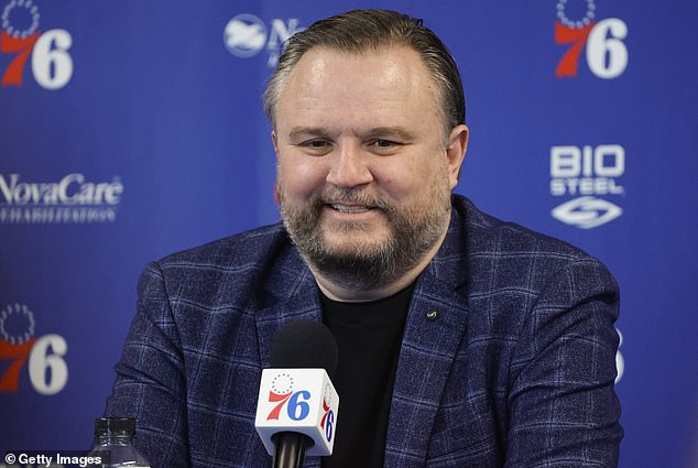 Harden's relationship with 76ers chief Daryl Morey deteriorated before his career this summer