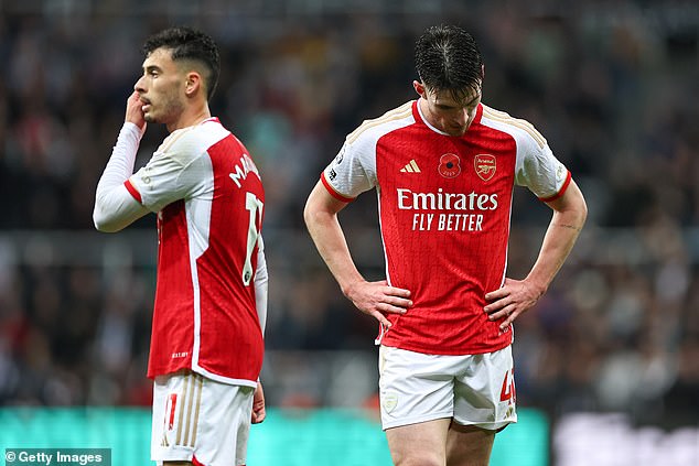 Jamie Carragher has warned that Arsenal will not win the Premier League unless they address their problems in goal and up front