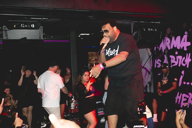 In the photo: Fatman Scoop