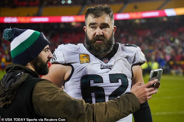 Jason Kelce joked that it's become 