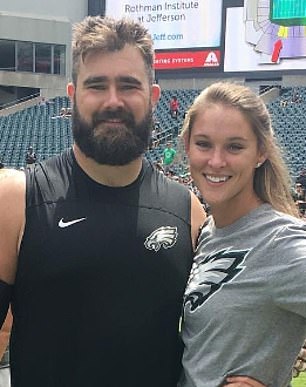 Kylie and Jason Kelce